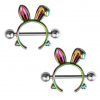 Rabbit Nipple Ring of Body Jewelry